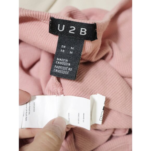 Dusty Pink Long Sleeve Henley 🌸 U2B - Picture 6 of 6